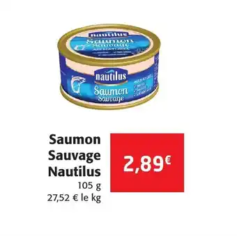 Colruyt Saumon Sauvage Nautilus offre