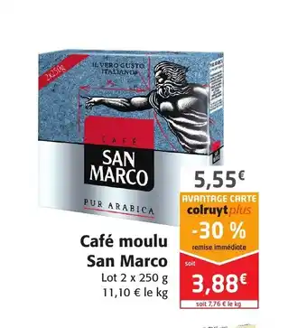 Colruyt Café Moulu San Marco offre