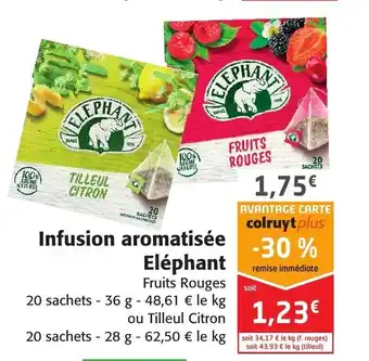Colruyt Infusion Aromatisée Eléphant offre