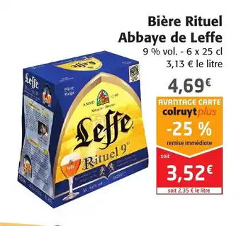 Colruyt Biére Rituel Abbaye De Leffe offre