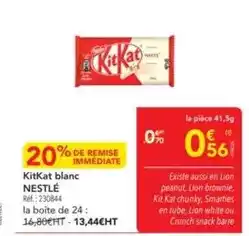 Auchan Supermarché Nescafé - café soluble sélection offre