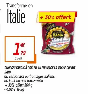 Netto Gnocchi Farcis a Poeler Au Fromage La Vache Qui Rit Rana offre