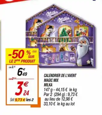 Netto Calendrier De L'Avent Magic Mix Milka offre