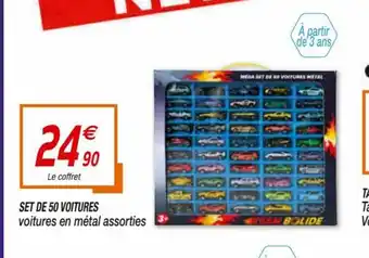 Set De 50 Voitures