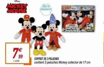 Netto Coffret De 3 Peluches offre