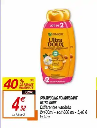 Netto Shampooing Nourrissant Ultra Doux offre