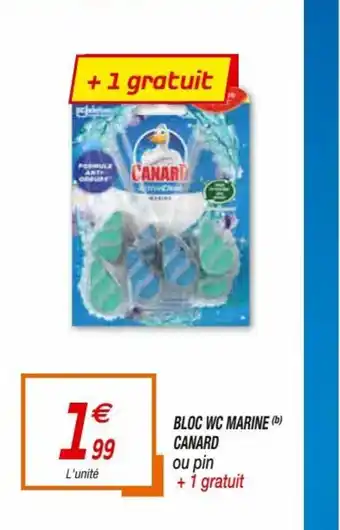Netto Bloc Wc Marine Canard offre