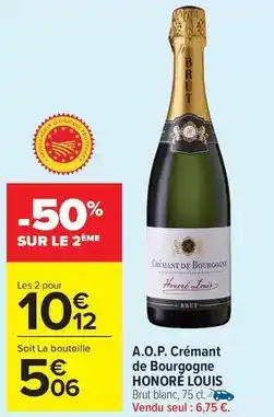 Carrefour Le peignoir offre