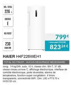Carrefour Canon - réfrigérateur offre