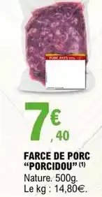 Intermarché Hyper Hénaff - saucisse fumée au bois de hêtre x 4 offre