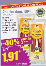 Hyper U Jean perrin - raclette au poivre, à la moutarde ou à l'ail des ours offre