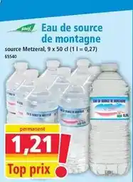 Bi1 Crevettes entières cuites réfrigérées offre