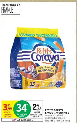 Intermarché Hyper Petits coraya sauce mayonnaise offre