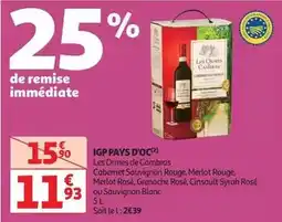 Promocash Vin chocolat offre