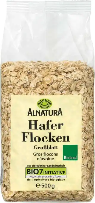 Alnatura gros flocons d'avoine