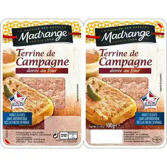 Match Madrange terrine de campagne offre