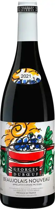 Match Cuvée georges duboeuf beaujolais nouveau aop offre