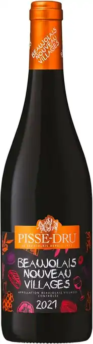 Match Pisse-dru beaujolais villages nouveau aop offre