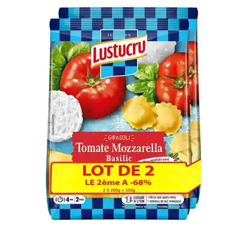 Match Lustucru pâtes fraîches farcies offre