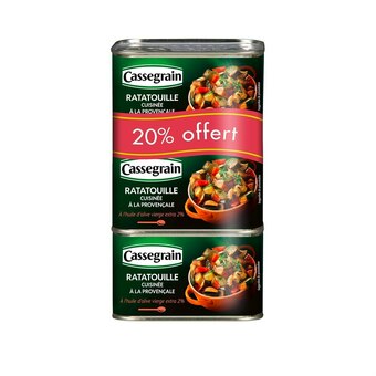 Cassegrain légumes cuisinés à la provençale