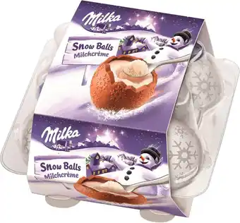 Match Milka snowballs offre