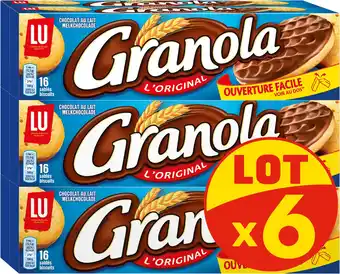 Match Granola biscuits offre