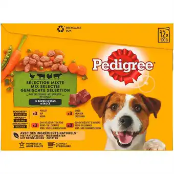 Match Pedigree sachets fraîcheur pour chien offre