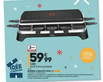 ALDI Appareil à Raclette Tefal offre