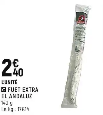 El andaluz fuet extra