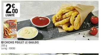 Le gaulois chichis poulet