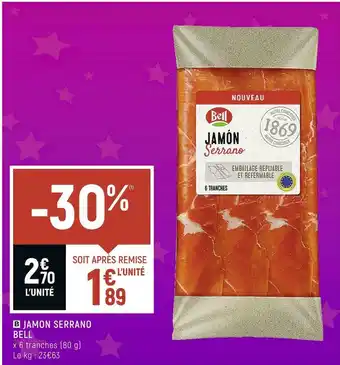 Bell jambon serrano