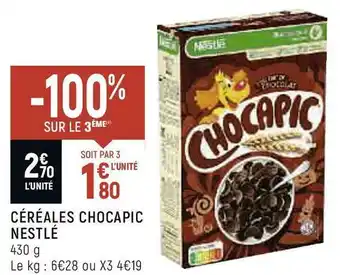 Spar Nestlé céréales chocapic offre