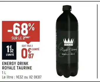 Spar Royale taurine energy drink offre