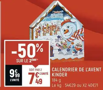 Petit Casino Ferrero calendrier de l’avent offre