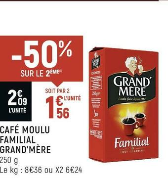 Grand’mère café moulu familial