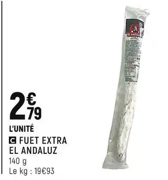 Petit Casino Fuet extra el andaluz offre