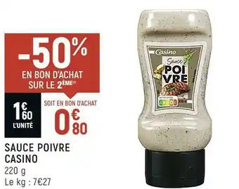 Casino sauce poivre