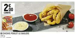 Spar Le gaulois chichis poulet offre