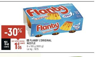 Spar Nestlé flanby l’original offre