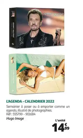 Auchan L'agenda - Calendrier 2022 offre