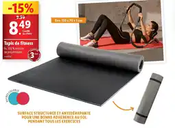 Lidl Tapis de fitness offre