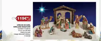 Costco Crèche De Noël Kirland Signature offre