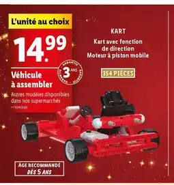 Lidl Véhicule à assembler offre