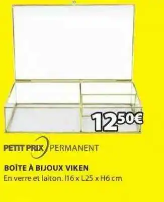 JYSK Boîte à Bijoux Viken offre