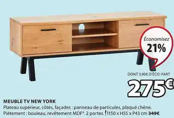 JYSK Meuble Tv New York offre