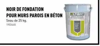 Point P Noir De Fondation Pour Murs Parois En Beton offre