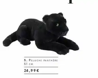 Monoprix Peluche Panthère 51 Cm offre