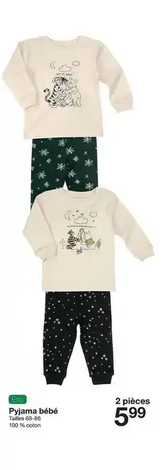 Zeeman Pyjama Bébé offre