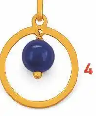 E.Leclerc pendentif lapis lazuli offre