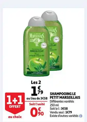 Auchan Shampooing Le Petit Marseillais offre